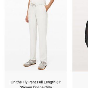Lululemon On The Fly Pant 31''
